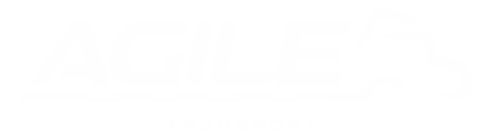 Agile Transport Brisbane Logo White